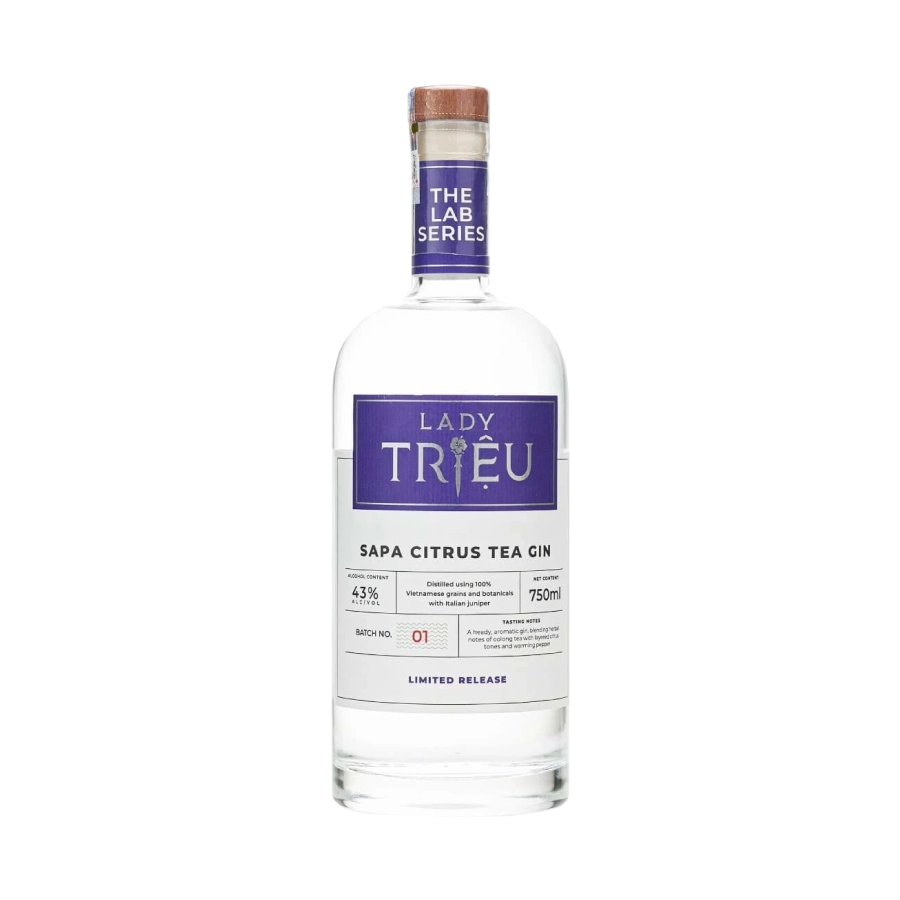 LADY TRIỆU SAPA CITRUS TEA GIN |700 ML|43% ABV