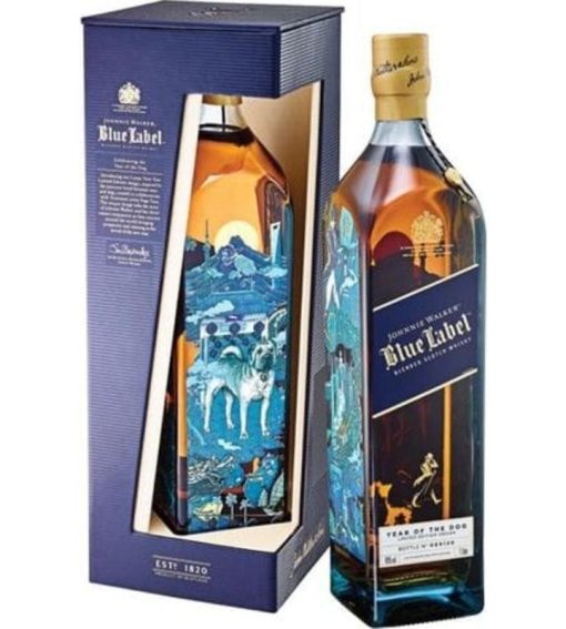 Ruou Johnnie Walker Blue Year of Dog 75cl