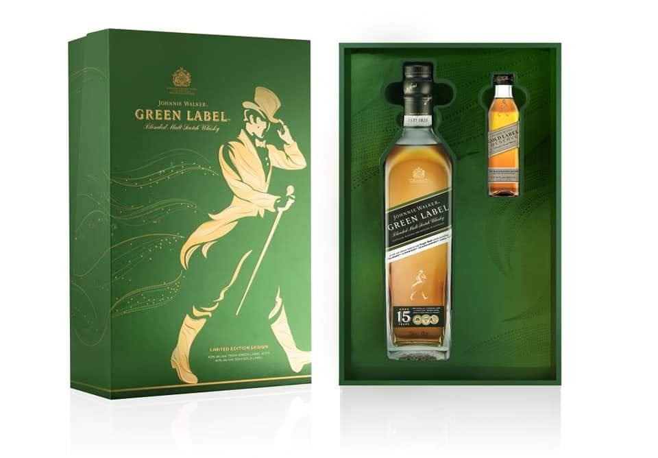 JW Green 75cl + JW Gold 5cl F19 GB