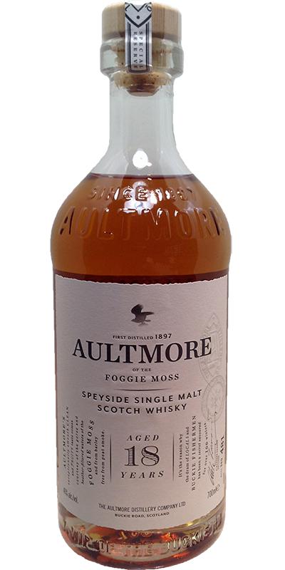 AULTMORE 18 YEARS OLD SINGLE MALT SCOTCH WHISKY 46% 6X700ML