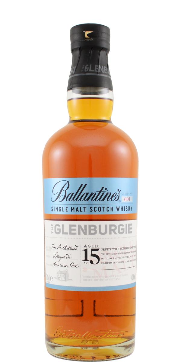 BALLANTINE'S GLENBURGIE 15YO 6X70CL W/O BOX