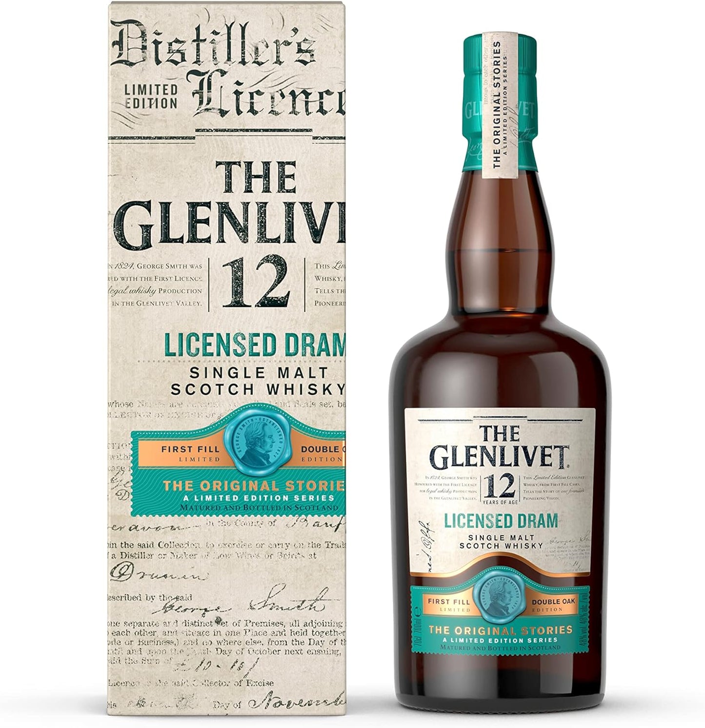 THE GLENLIVET 12 LICENSED DRAM LTD |700 ML|48% ABV
