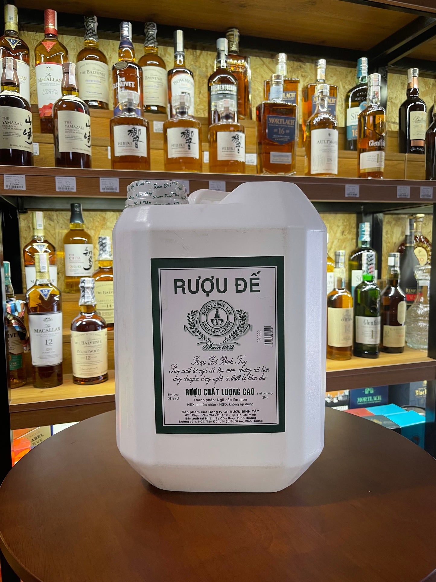 Rượu Đế 39 (Rượu Gạo 39) Việt Nam Nguyên Bản 39% ABV