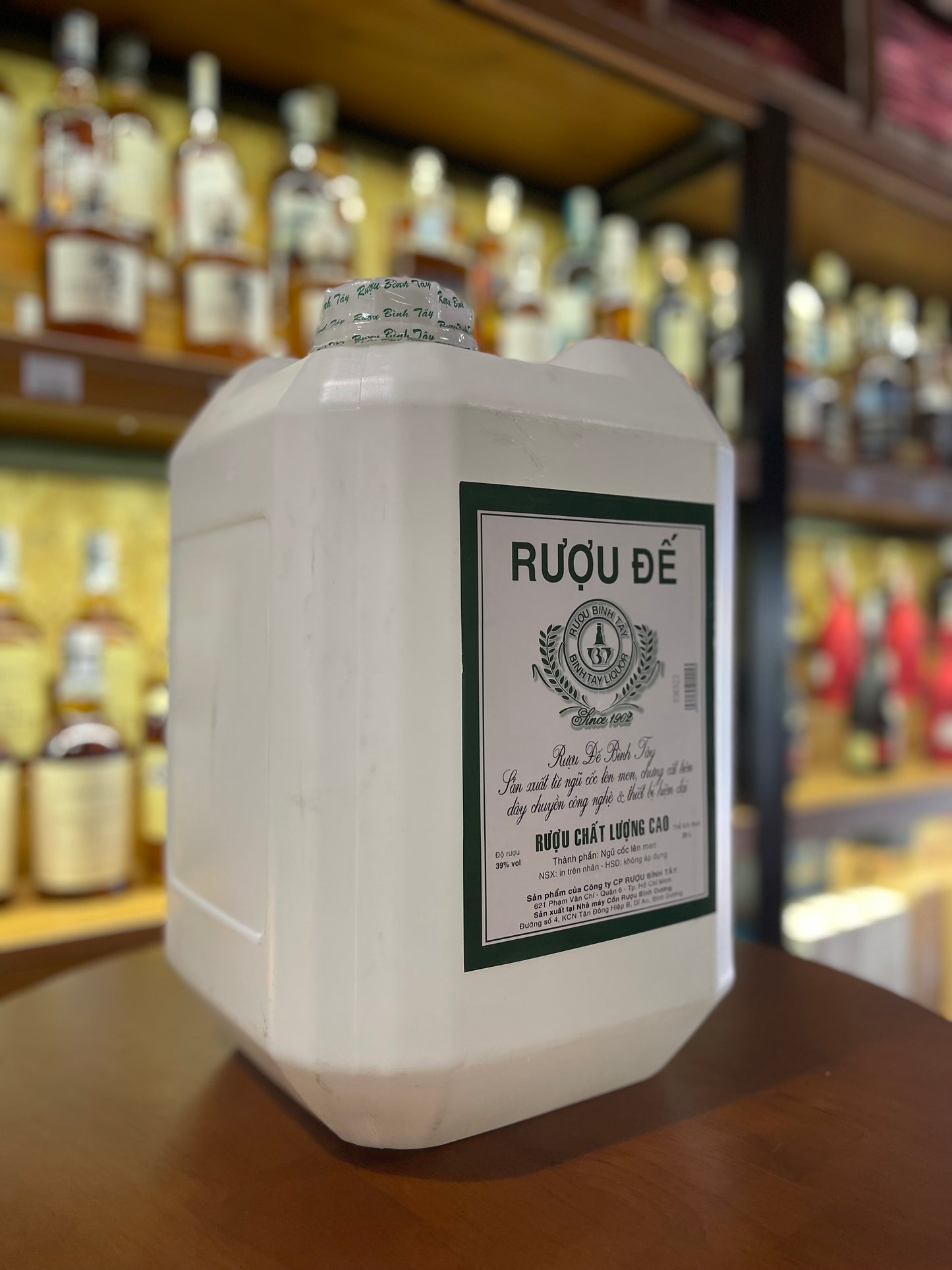 Rượu Đế 39 (Rượu Gạo 39) Việt Nam Nguyên Bản 39% ABV