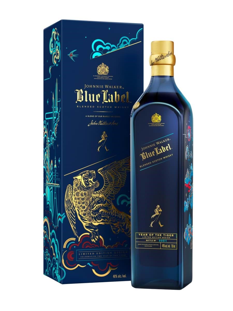 JW Blue Label - Year Of The Tiger Limited Edition Design 40% 750ml 04x01