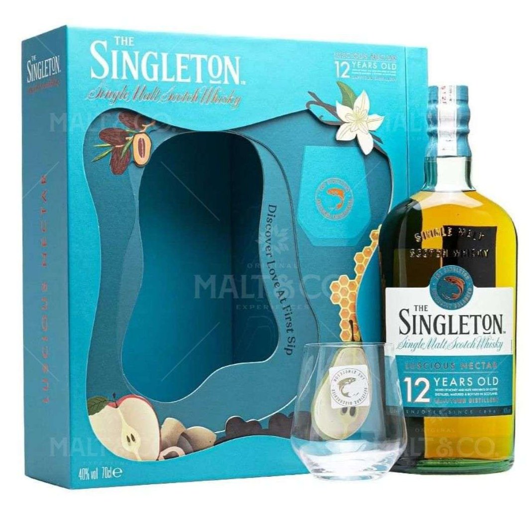 The Singleton aged 12 Years Single Malt Scotch Whisky Dufftown 40% 700ml Tet F22