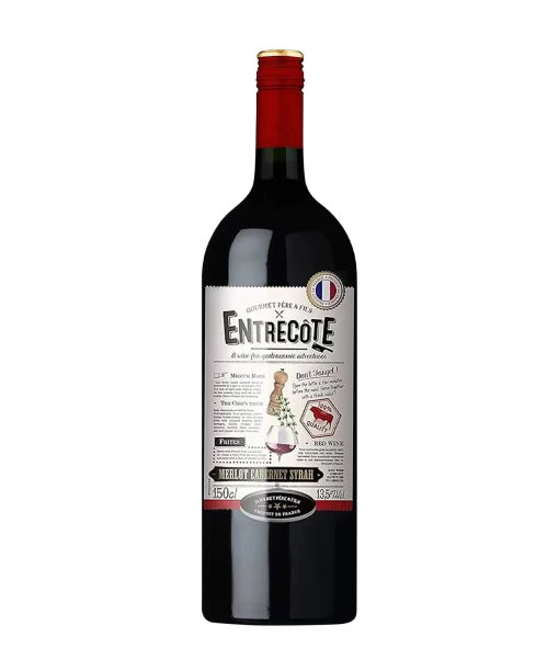 Ruou vang Entrecote Merlot Cabernet Syrah 1.5l