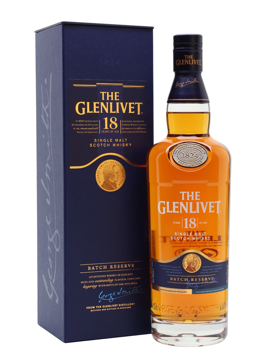 THE GLENLIVET 18YO 70CL