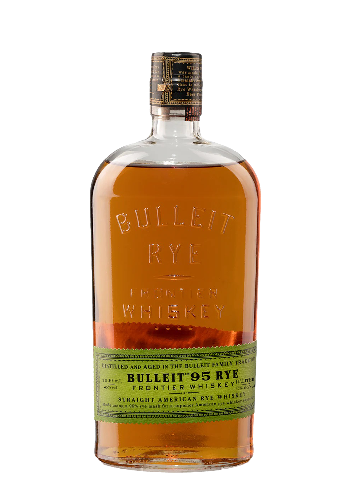 Bulleit 95 Rye Frontier Whisky 45% 700ml 6 chai/thùng ( không có v? h?p)