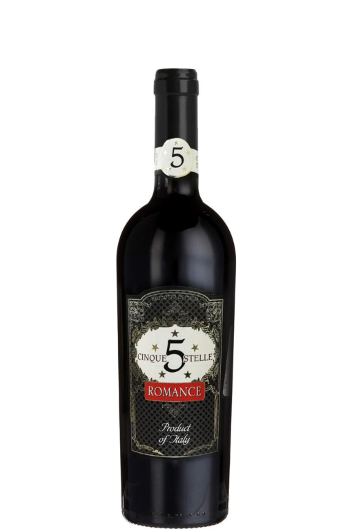 Ruou vang Cinque Stelle Romance Bevanda Aromatizzata A Base Di Vino