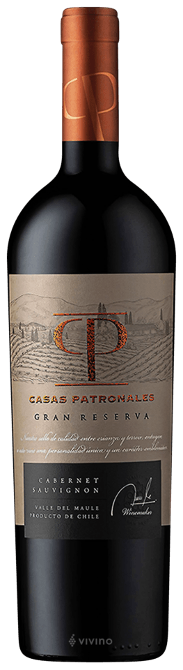 CASAS PATRONALES GRAN RESERVA Cabernet Sauvignon (Red )