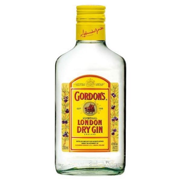 GORDONS Dry Gin 20cl 43% 08X06 VN