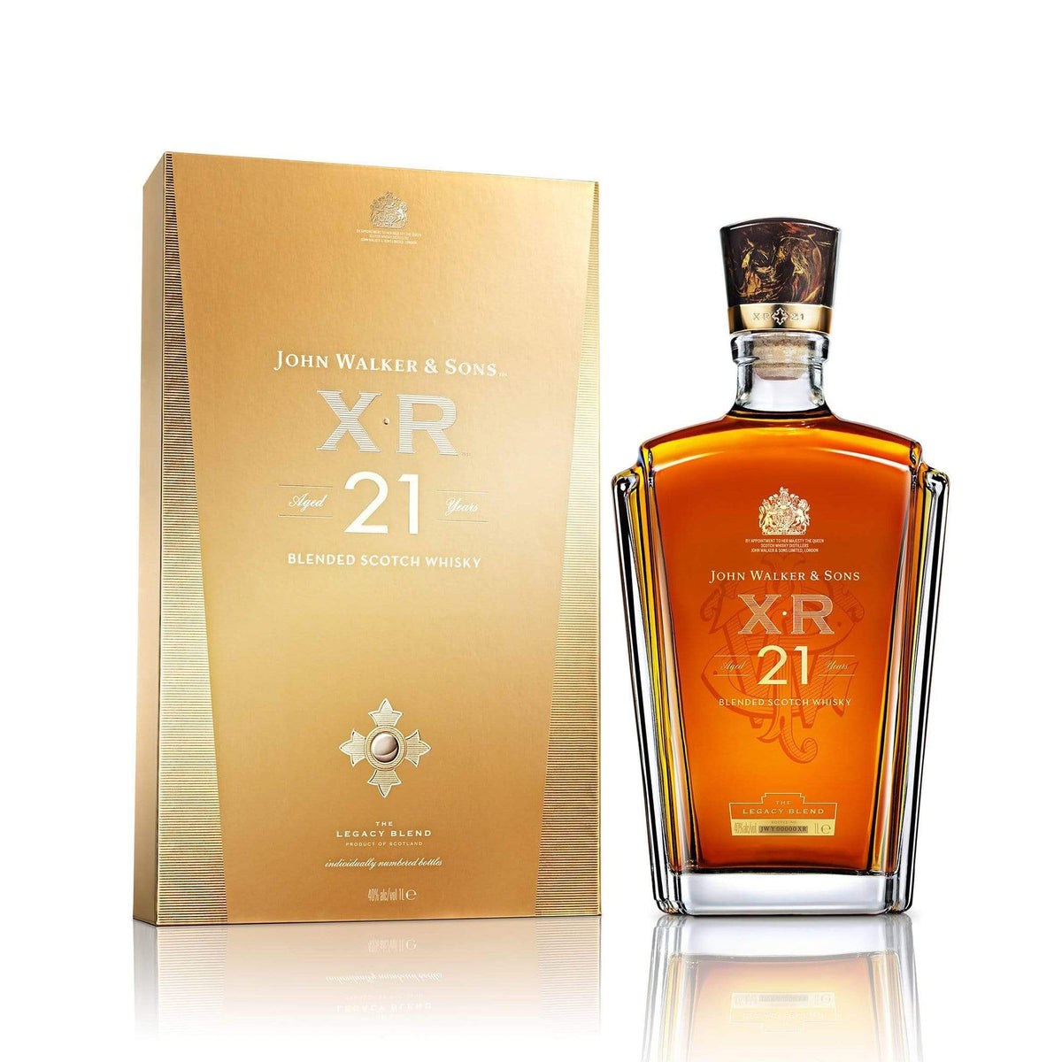 John Walker & Sons XR Aged 21 Years 40% 750ml 06x01 (CNY F22)