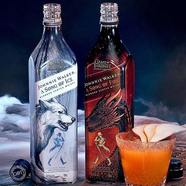 JOHNNIE WALKER A SONG OF FIRE W/BOX |750 ML|40.8% ABV