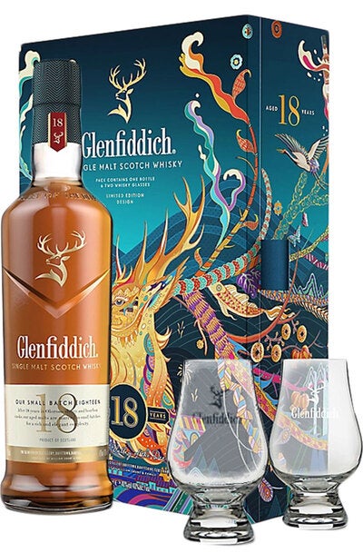GLENFIDDICH 18 YEARS (CNY GIFT PACK) |700 ML|40% ABV