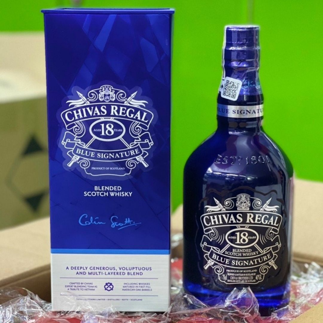 CHIVAS REGAL 18YO BLUE SIGNATURE 6X70CL