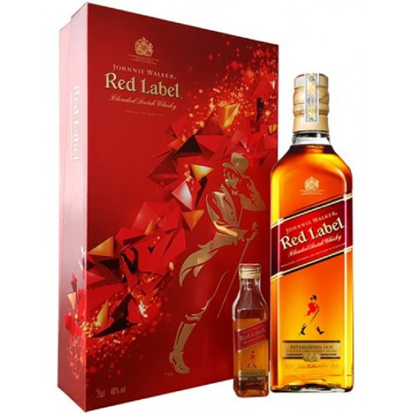 JW Red 75cl + JW Black 5cl F19 GB
