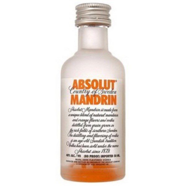 ABSOLUT MANDRIN VODKA 120X5CL