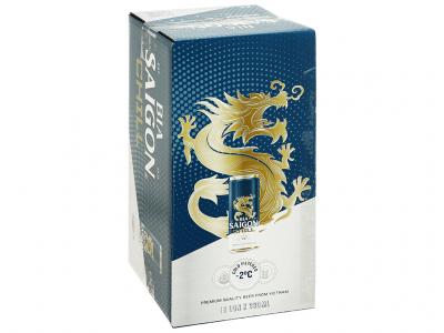 THÙNG BIA SAIGON CHILL 18 LON |330 ML|4.6% ABV