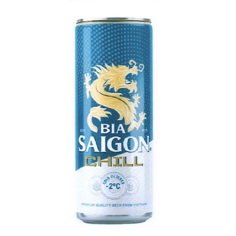 THÙNG BIA SAIGON CHILL 18 LON |330 ML|4.6% ABV