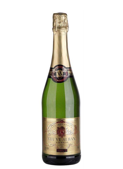 Ruou vang Mousseux Veuve Alban Brut