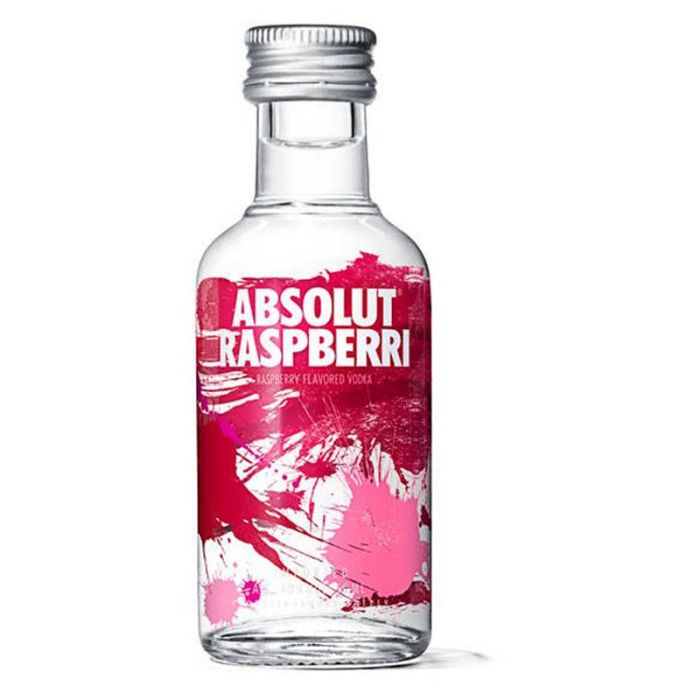 ABSOLUT RASPBERRI VODKA 120X5CL