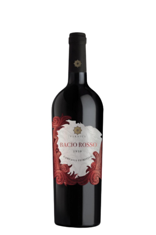 Ruou vang Bacio Rosso Campania Primitivo