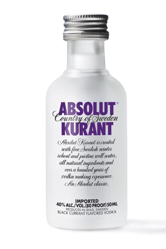 ABSOLUT KURANT VODKA 120X5CL