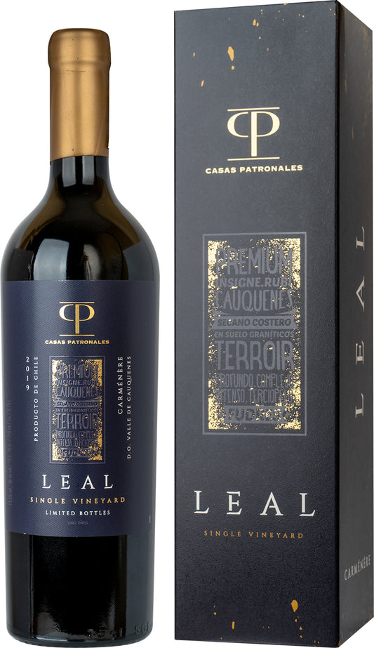 CASAS PATRONALES LEAl Single Vineyard Carmenere ( Red )