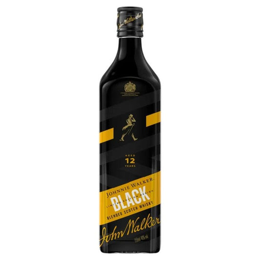 JW Black Label Aged 12 Years   Limited Edition Design 40% 750ml 12x01- ICON F23