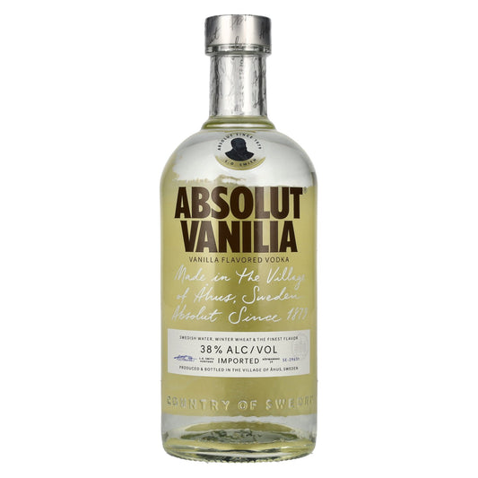 ABSOLUT VANILIA VODKA 12X70CL