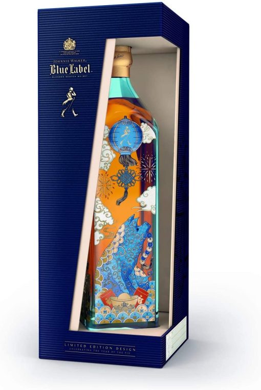 Ruou Johnnie Walker Blue Year of Pig 75cl