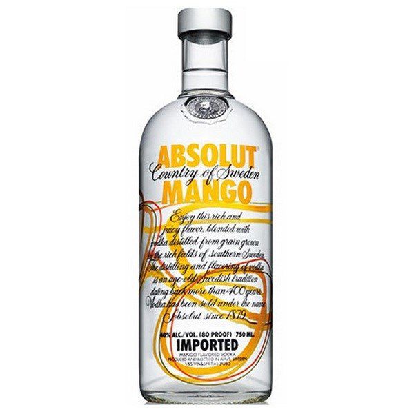 ABSOLUT MANGO VODKA 12X70CL