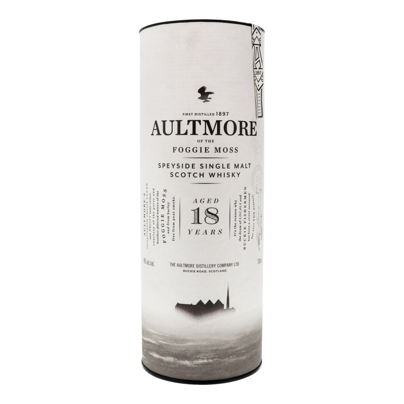 AULTMORE 18 YEARS OLD SINGLE MALT SCOTCH WHISKY 46% 6X700ML