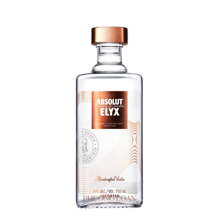 ABSOLUT VODKA ELYX 6X75CL