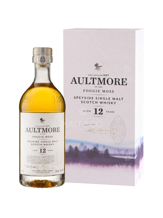 AULTMORE 12 YEARS OLD SINGLE MALT SCOTCH WHISKY 46% 6X700ML