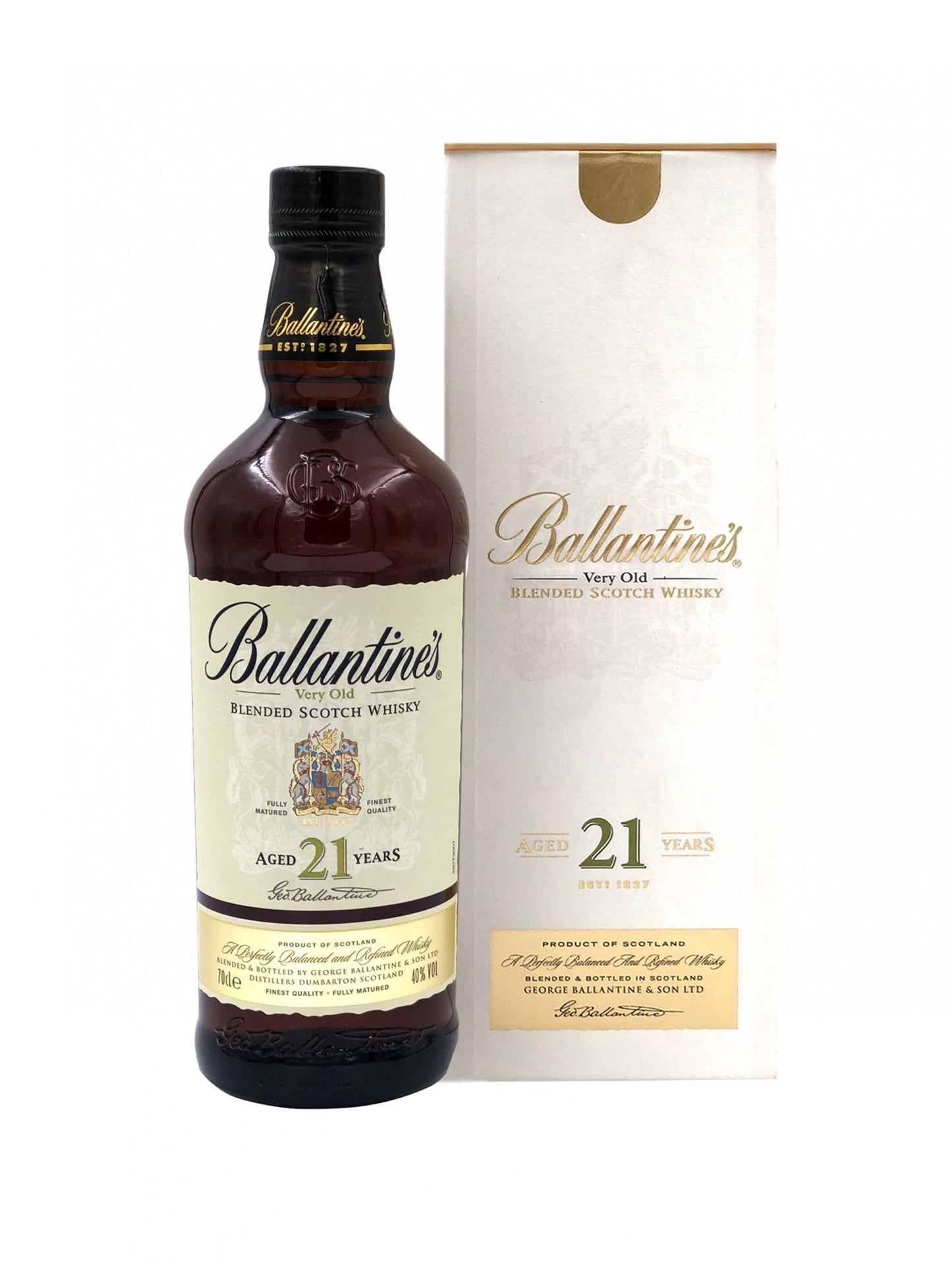 BALLANTINE'S 21YO 12X70CL 40%