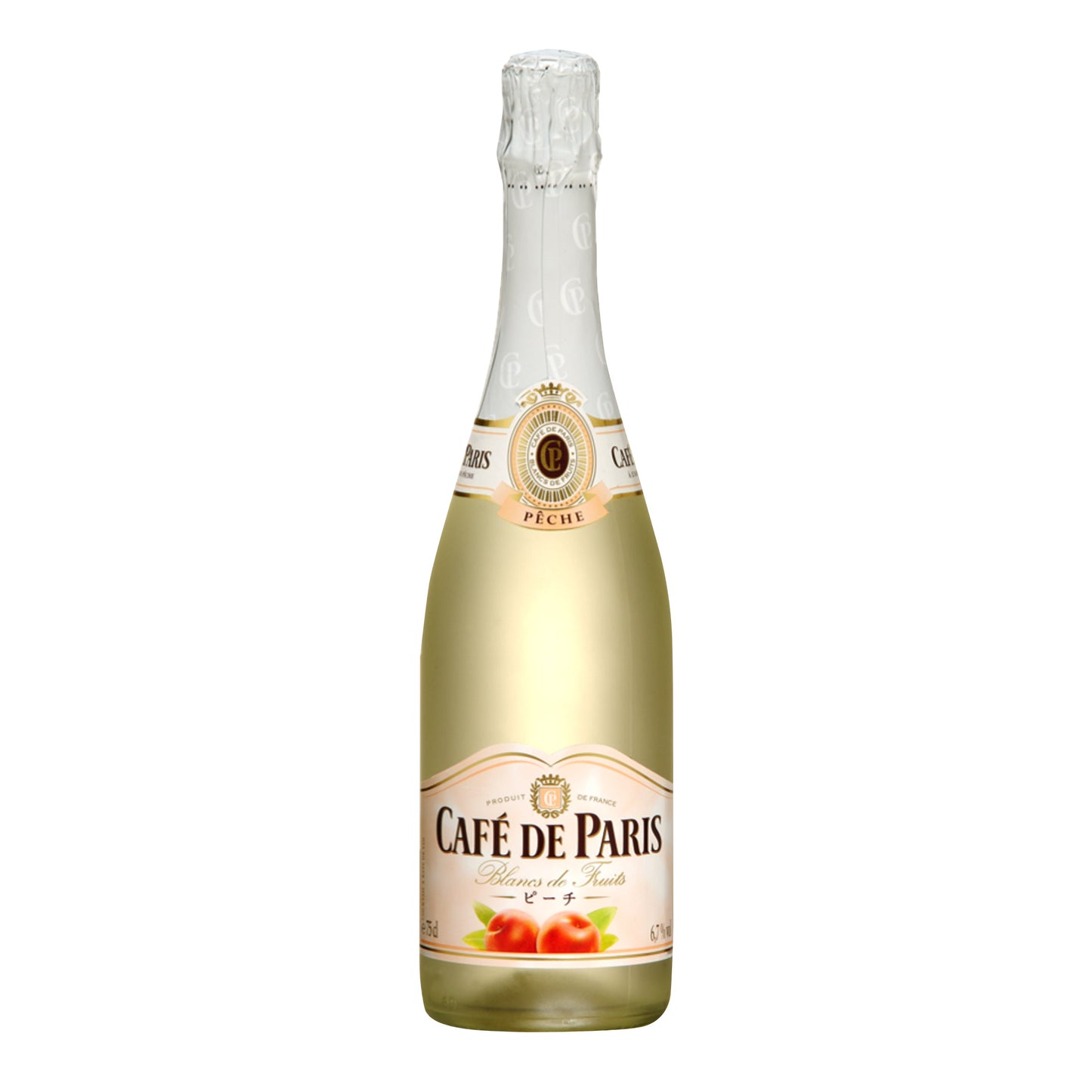 CAFE DE PARIS PEACH |750 ML|6.5% ABV