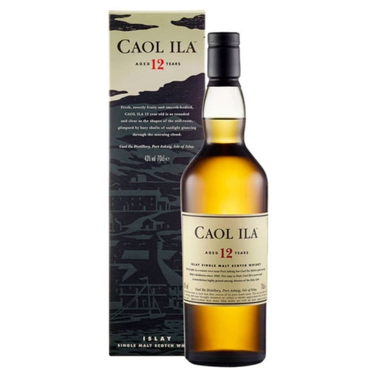 Caol Ila 12 years old Single Malt whiskey 700 ml