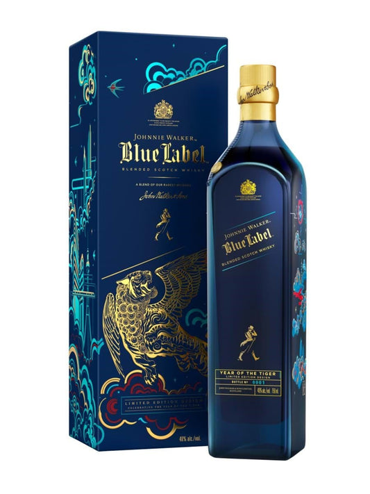 JW Blue Label   - Year Of The Tiger Limited Edition Design 40% 750ml 04x01