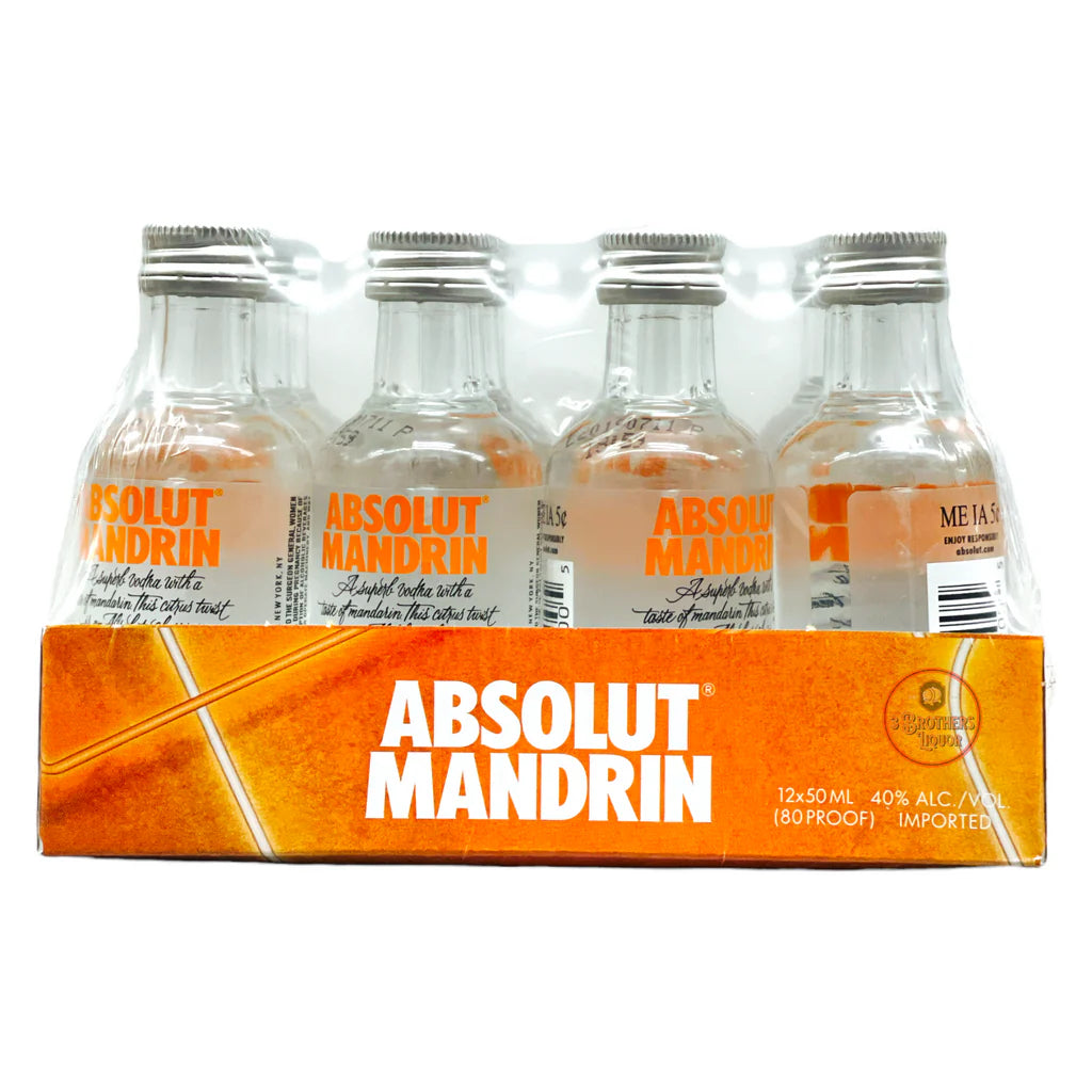 ABSOLUT MANDRIN VODKA 120X5CL