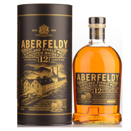 ABERFELDY 12 YEARS OLD SINGLE MALT SCOTCH WHISKY 40% 6X700ML