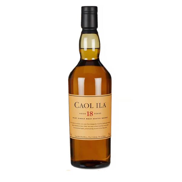 Caol Ila Aged 18 Years Islay Single Malt Scotch Whisky 43%