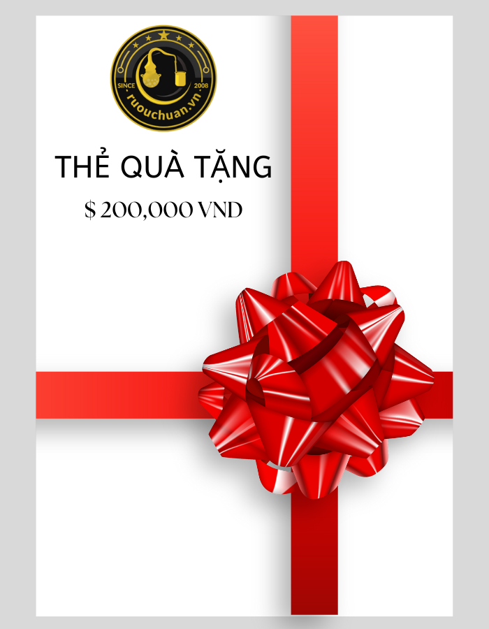 Thẻ Quà Tặng 200,00 VND Từ Trung Trần Rượu Chuẩn Sài Gòn