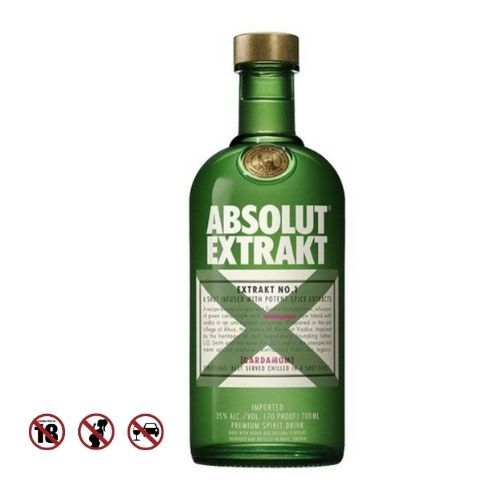 ABSOLUT EXTRAKT VODKA 12X70CL