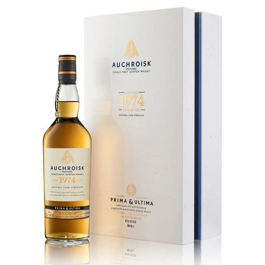 Auchroisk 1974 Aged 47 Years Speyside Single Malt Scotch Whisky Natural Cask Strength 48.7% 700ml 01x01