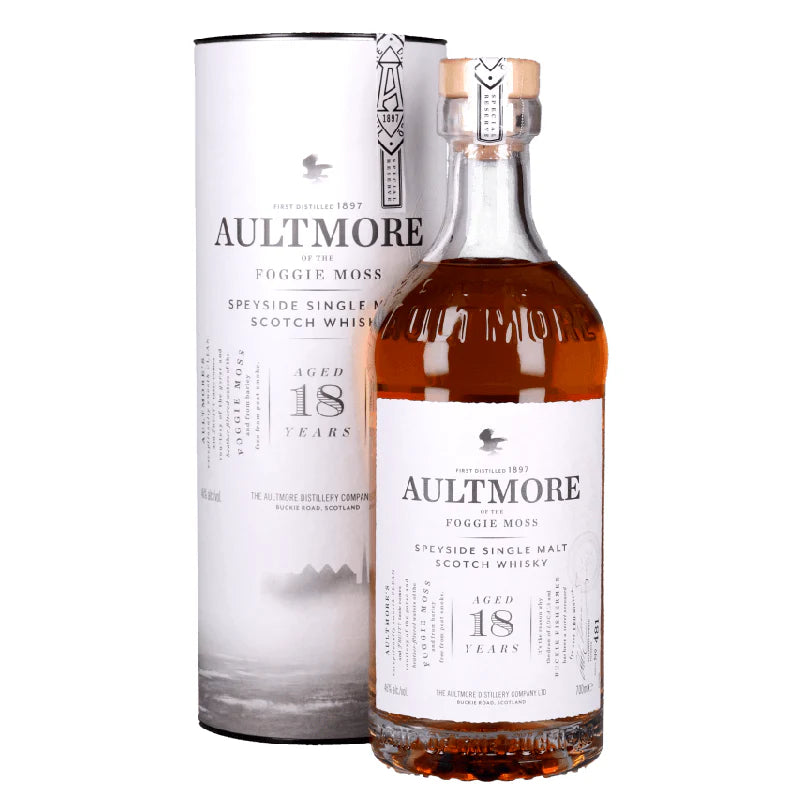 AULTMORE 18 YEARS OLD SINGLE MALT SCOTCH WHISKY 46% 6X700ML