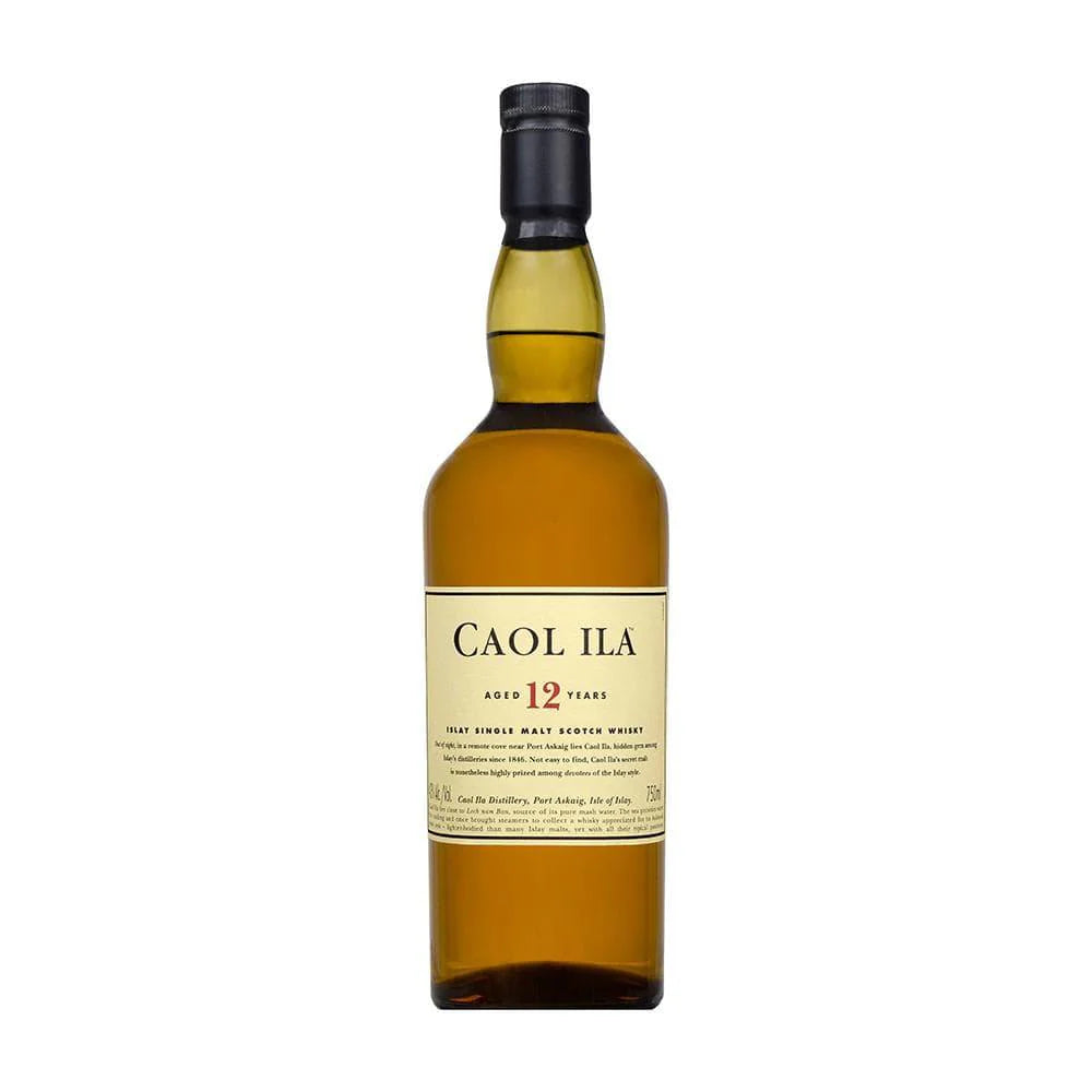 Caol Ila Aged 12 Years Islay Single Malt Scotch Whisky 43%