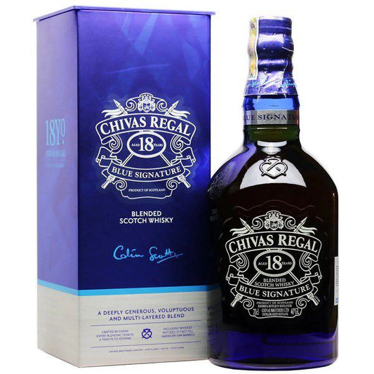 CHIVAS REGAL 18YO BLUE SIGNATURE 6X70CL