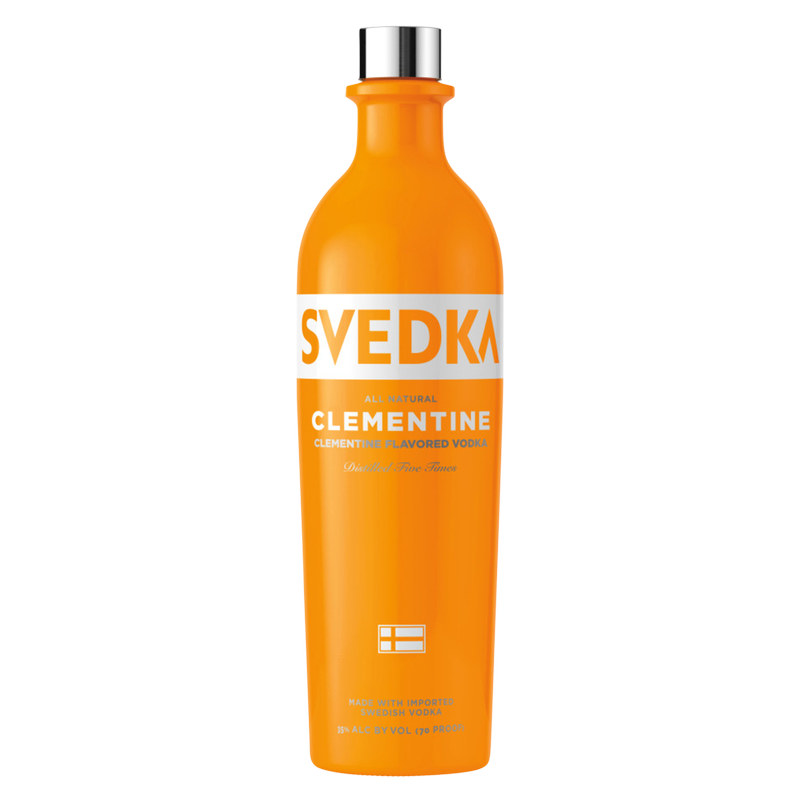 SVEDKA CLEMENTINE VODKA |750 ML|35% ABV